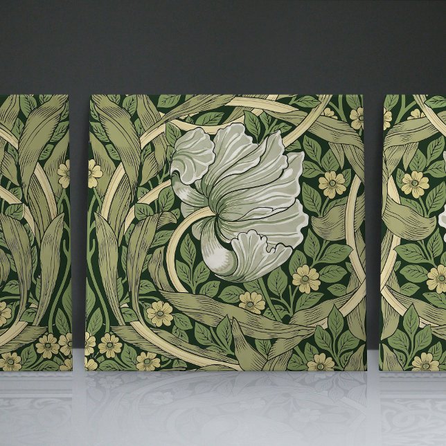 Pimpernel Seamless 1/2 William Morris Arts Crafts Ceramic Tile (Creator Uploaded)