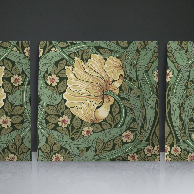 Pimpernel Seamless 2/2 William Morris Arts Crafts Ceramic Tile (Creator Uploaded)