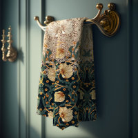 Pimpernel Teal & Gold William Morris