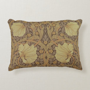 'Pimpernel' wallpaper design, 1876 Decorative Cushion