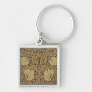 'Pimpernel' wallpaper design, 1876 Key Ring
