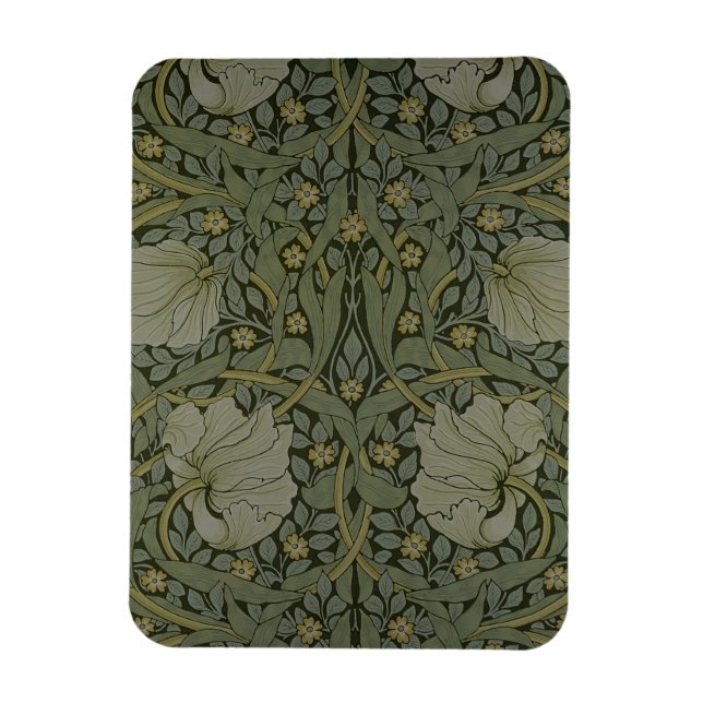 'Pimpernel' wallpaper design, 1876 Magnet (Vertical)