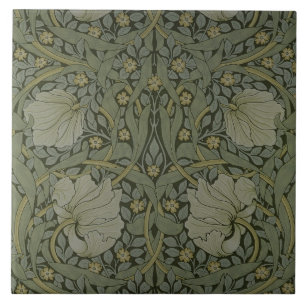 'Pimpernel' wallpaper design, 1876 Tile