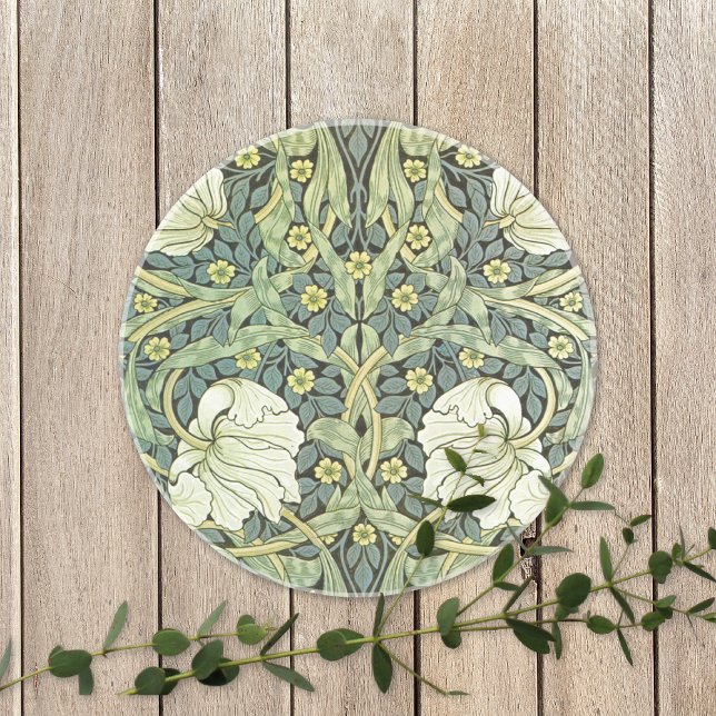 Pimpernel White Poppies William Morris Coaster (Creator Uploaded)