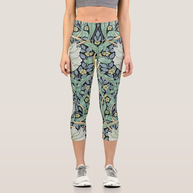 Pimpernel, William Morris Capri Leggings (Front)