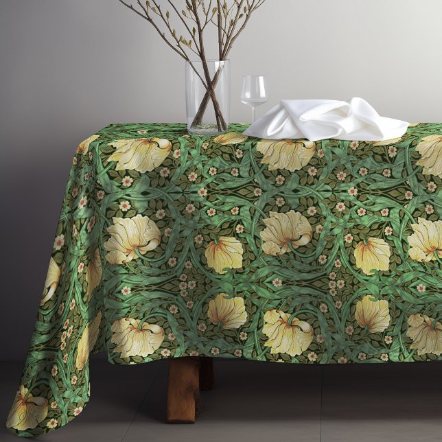 Pimpernel William Morris Floral Victorian Pattern Tablecloth (Creator Uploaded)