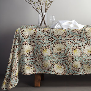 Pimpernel William Morris Floral Victorian Pattern Tablecloth