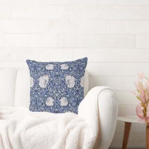 Pimpernel,William Morris,pattern,art nouveau, chic Cushion