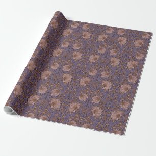 Pimpernel William Morris -Purple Wrapping Paper
