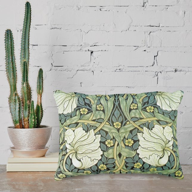 Pimpernel Yellow Flowers William Morris Decorative Cushion (Creator Uploaded)