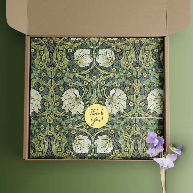 Pimpernel Yellow Flowers William Morris Tissue Paper (Creator Uploaded)