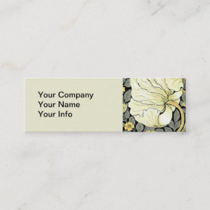 Pimpernel Yellow Green Floral Pattern Vintage Wall Mini Business Card