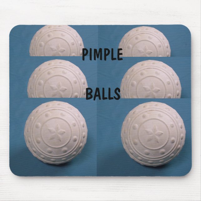Pimple Balls Mouse Pad (Front)
