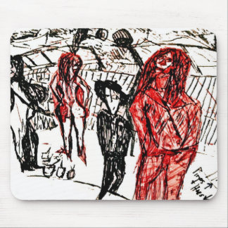 pimps up print mouse pad