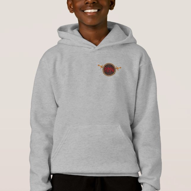 Pimu Kid's Pullover Hoodie Sweatshirt (Front)