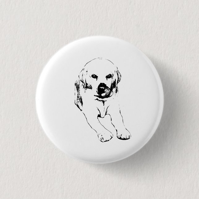 Pin a Lab’s playful lick (Front)