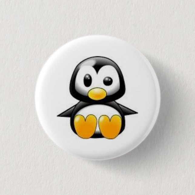 pin animated penguin (Front)