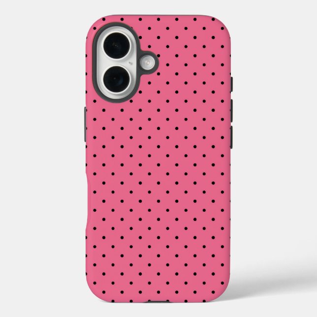 Pin Dot Pink Case-Mate iPhone Case (Back)