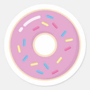 Pin Doughnut Doughnut Stickers Envelope Favour Sea