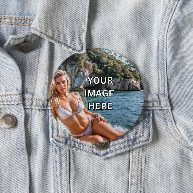 PIN IT! 📌 Custom Buttons – Add Image or Text (In Situ)