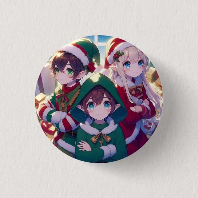 Pin Kids Christmas (Front)