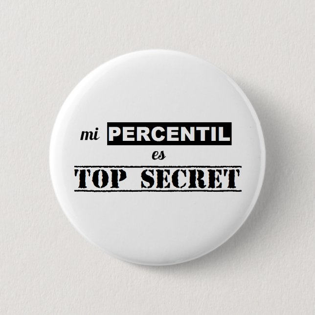 Pin of secret percentile (Front)