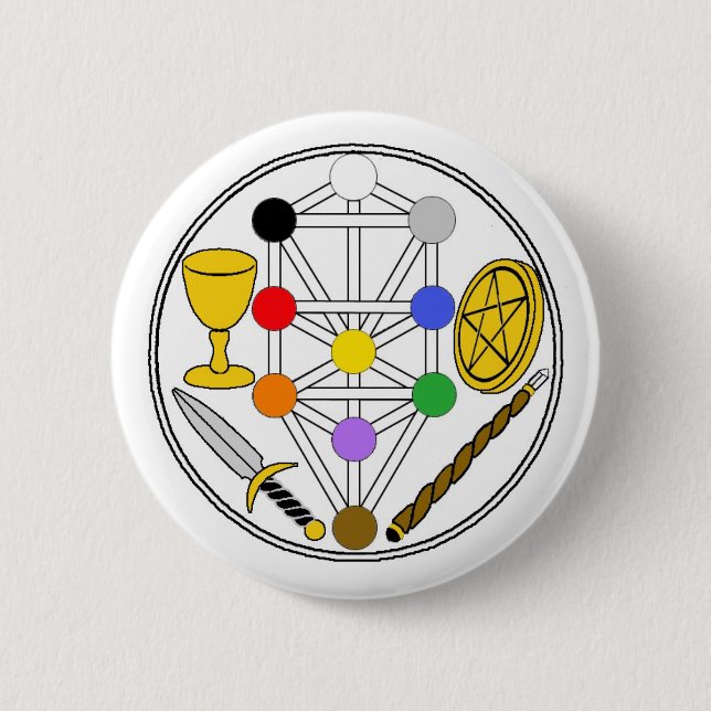 Pin-On Badge - Ceremonial Magick (Front)