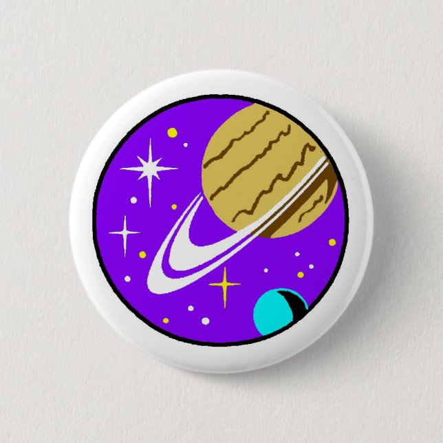 Pin-On Badge - Cosmology (Front)