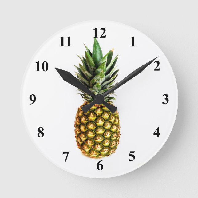 pin pad round clock (Front)