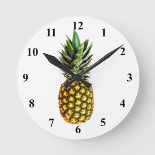pin pad round clock