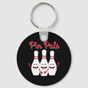 Pin Pals Cute Bowling For Men Women And Kids Key Ring