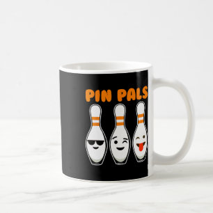 Pin Pals Cute Funny Bowling Coffee Mug