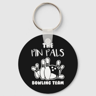 Pin Pals Team Bowling Key Ring