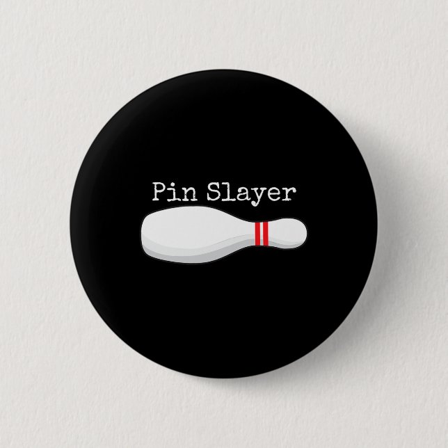 Pin Slayer Bowling Funny Graphic Strikes Turkeys T (Front)
