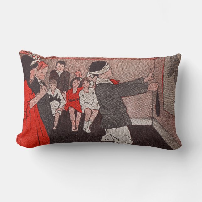 Pin the tail Donkey Lumbar Cushion (Front)