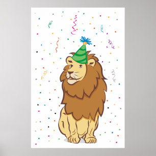 Pin the Tail on the Lion (24x36) Poster