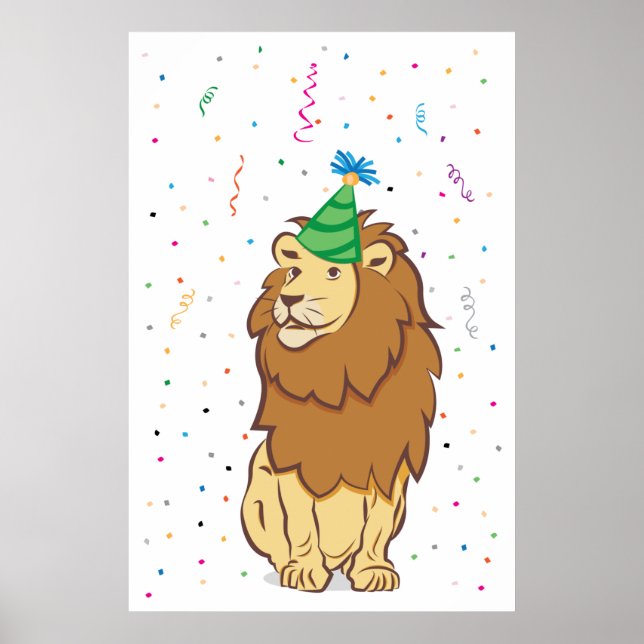Pin the Tail on the Lion (24x36) Poster (Front)
