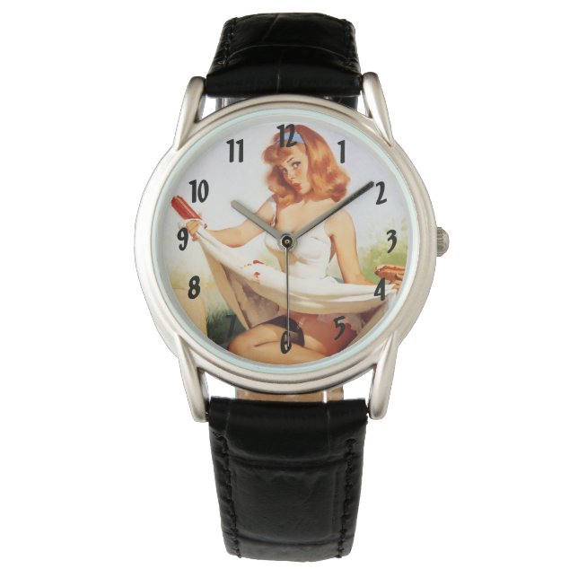 Pin Up Babes Watch (Front)