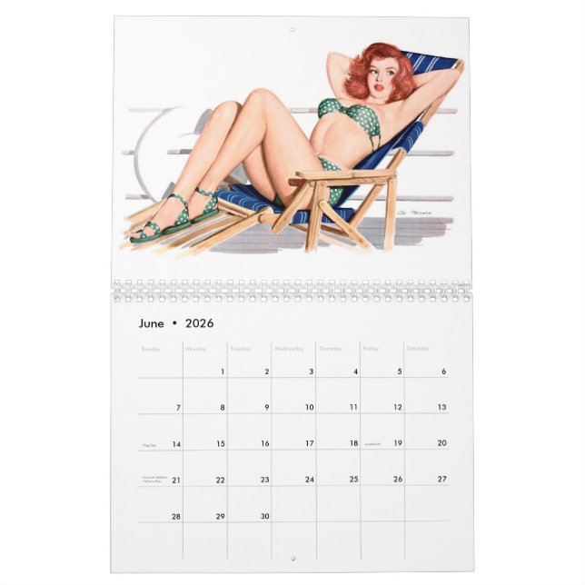 Pin-Up Calendar (Jun 2026)