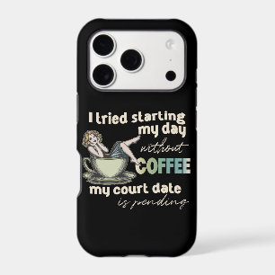 Pin-up Girl Coffee Addict