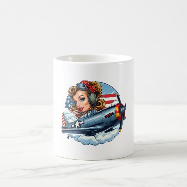 Pin Up Girl Mug (Center)
