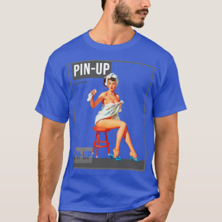 Pin up Girl Vintage Pinup Magazine 40 T-Shirt
