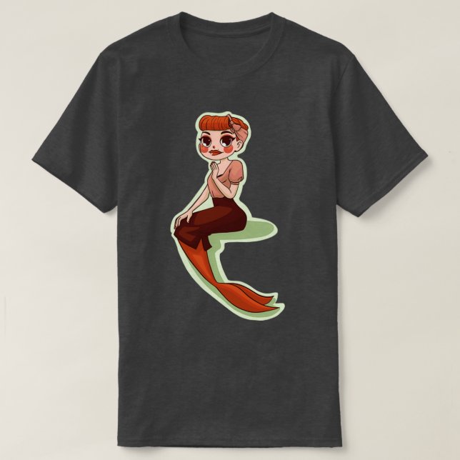 Pin up mermaid 2 T-Shirt (Design Front)