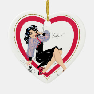 Pin-up Ornament
