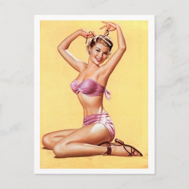Pin Up Postcard (Front)