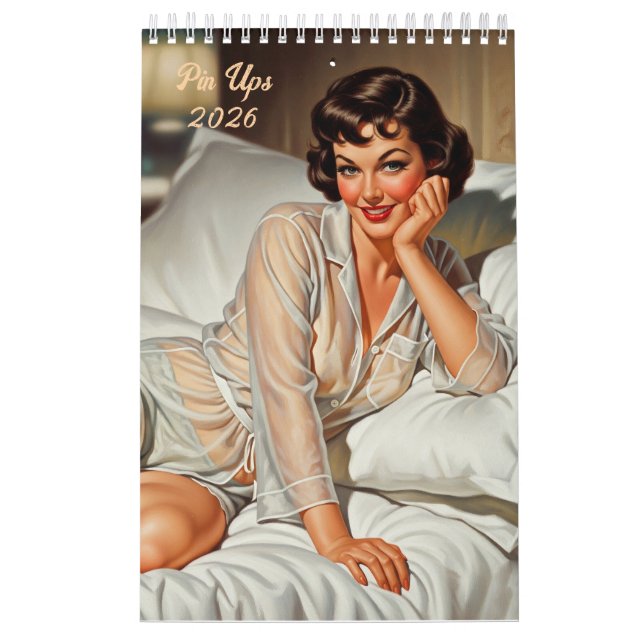Pin Ups 2026 Calendar (Cover)