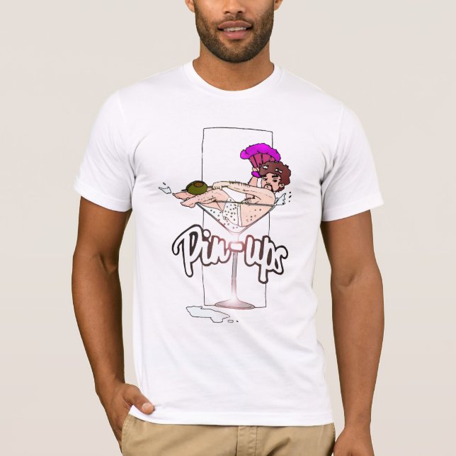 pin ups tee (Front)