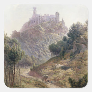 'Pina Cintra', Summer Home of the King of Portugal Square Sticker