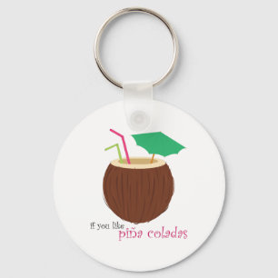 Pina Colada Key Ring