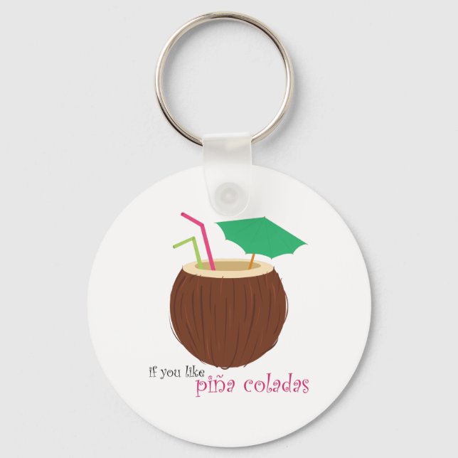Pina Colada Key Ring (Front)